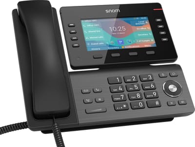 Snom D862 IP telefoon Zwart LCD