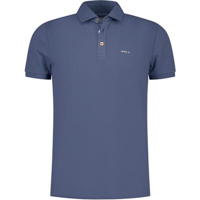 NZA Polo Hawera Donkerblauw (navy) Sky - Maat L - Heren