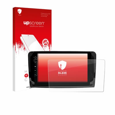 upscreen - Screenprotector voor Dynavin D9-DF432 9" - Folie Beschermfolie Beschermglas transparant
