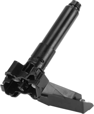 Koplampreiniger Nozzle - Spuitkop - Veilig Rijden - Hoge Druk Spray - 1 stuk - Zwart