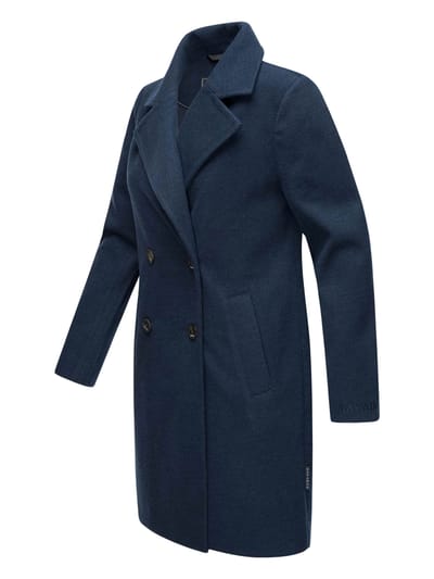 Navahoo Frostjuwel dames overgangsmantel met elegante strependetails