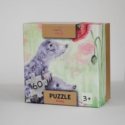 Puzzle 60 Krety - Puzzel 60 Mollen