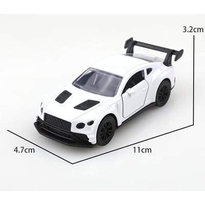 (Verpakt) 1:38 Legering Auto Model Simulatie Bentley Gt Voertuig Pull Back Auto Sieraden Verzameling Speelgoed Voor Jongen Kinderen