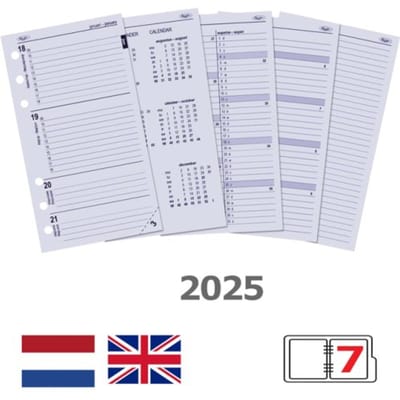 Agendavulling 2026 kalpa personal 7dagen/2pagina's