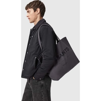 AllSaints Future Tote Sunil Blue Maat: OS | Tassen Outlet | Heren | Grijs