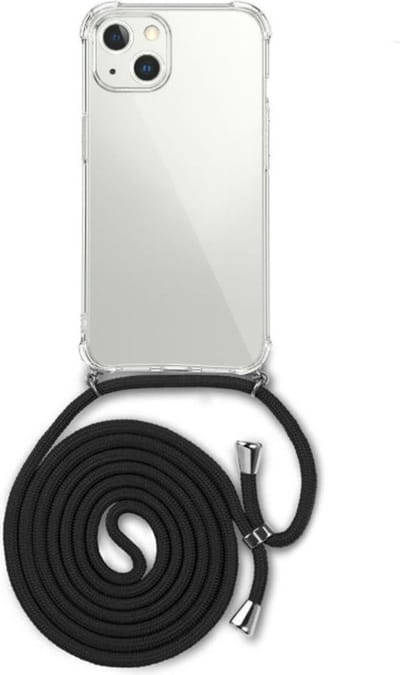 Fonu Anti-shock hoesje met koord Geschikt Voor iPhone 14 Plus