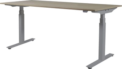 Zit Sta Bureau - Plus Elek 180x80 robson - alu frame