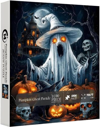 Griezelige Puzzel - Motief Speelgoed - Familie Activiteit - Verzamelstuk - 29 x 26 cm