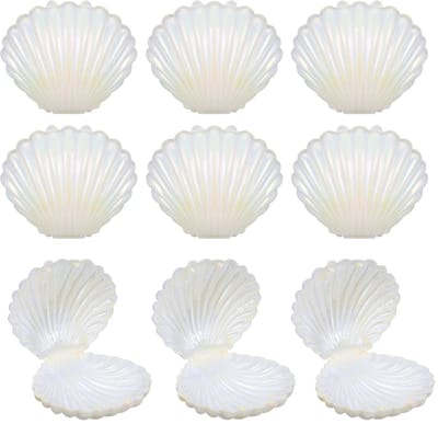 Dailygoods- Snoepdoosjes 30 Stuks - Schelpvorm - Geschenkdozen - Cadeaudoosjes - Snoephouder - Decoratief Design - Cadeaudoos