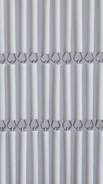 Vliegengordijnenexpert Hulzen - Vliegengordijn - 90x210 cm - Wit