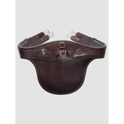 Equiline Springsingel met Buikflap-Brown-115