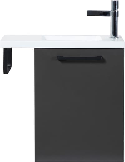 Fonteinmeubel Finn 40cm mat grijs