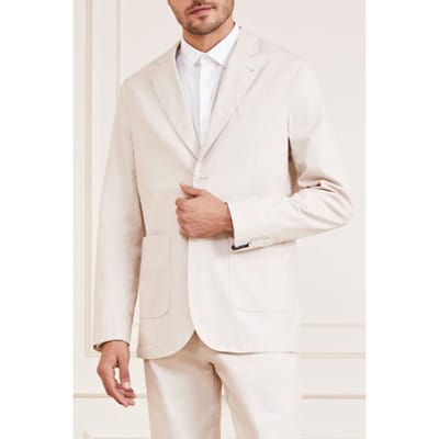 GUESS Marciano By  Wilt Patch Pkts Neutral Blazer Milk Taglia: 46 | Blazers Outlet | Uomo