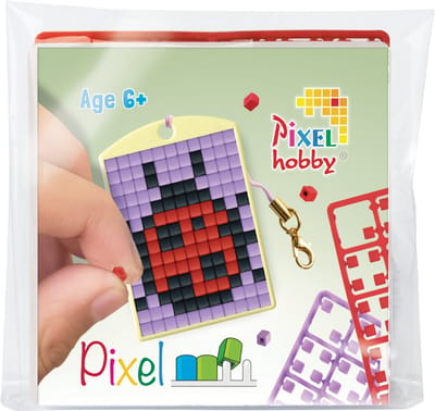 Pixelhobby Medaillon - Lieveheersbeestje