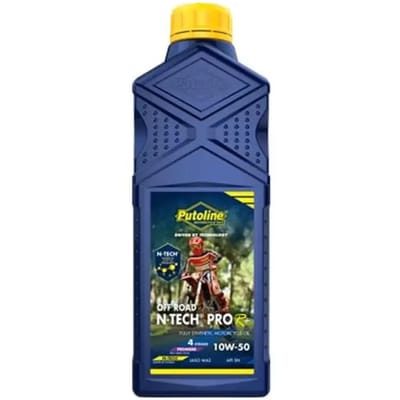 100% synthetische 4-takt motorolie voor motorcross Putoline Nano Tech Off Road 4+ 10W50