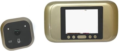 Kijkgaatje Viewer - Deur Camera - Veilig Thuis - HD Beeld - 3.2 Inch Scherm - Zilver