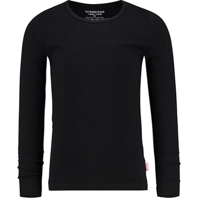 Vingino Long Sleeves Crew Neck Ts Girls 950 Maat: XXS | T-Shirts Outlet | Unisex | Zwart