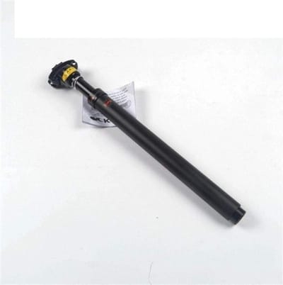 Fiets Zadelpen - Schokdemper - Comfortabel Fietsen - Aluminiumlegering - 33.9 mm - Zwart