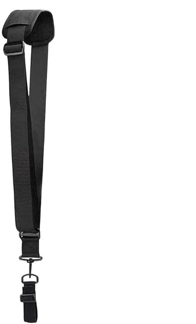 Trimmer Schouderriem - Draagband Harnas - Tuinonderhoud Gemak - Verstelbare Lengte - 80-128 cm - Zwart
