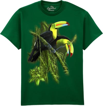 Toekan Keel Billed Toucans The Coloured House T-shirt M