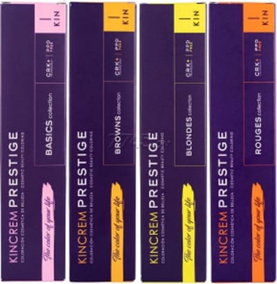 Crèmeverf KIN Crem Prestige CRK Plus Keratine zeer lichtblonde zilverkleur 9.9 60 ml (8435057012409)
