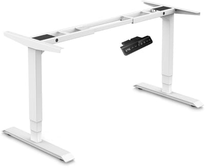 CAVO Tafelonderstel TG1-120 wit elektrisch in hoogte verstelbaar 595-1245 mm breedteverstelling 1080-1800 mm draagvermogen 120 kg