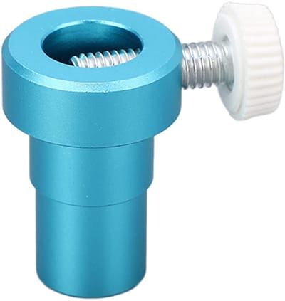Adapterhouder voor snijmachine - universele penadapter - solide roestvrijstalen aluminiumlegering - dowel pin adapter voor 12.5mm - stansmachines - penhouder