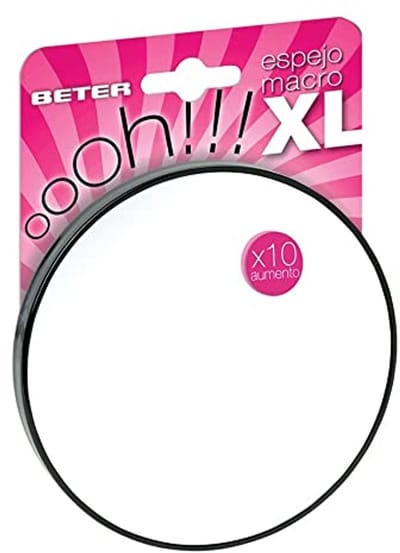 Verstelbare XL Spiegel met 10x Vergroting en Zuignappen - 13 cm Diameter