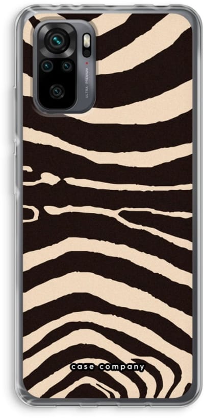 Case Company® - Hoesje geschikt voor Xiaomi Redmi Note 10 Pro hoesje - Arizona Zebra - Soft Cover Telefoonhoesje - Bescherming aan alle Kanten en Schermrand
