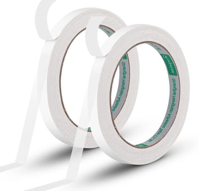 Extreem sterke dubbelzijdige tape voor tapijt, transparant en zelfklevend, ideaal voor wanddecoratie, keuken en renovatie (10 mm x 10 m)