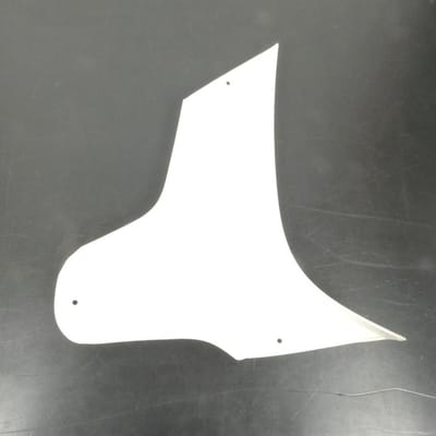 Cache latéral inférieur gauche pour moto Peugeot 50 XR7 800770BL blanc Neuf