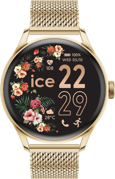 Ice Watch ICE smart 2.0 - Milanees Staal - Ø 39 mm - Goud