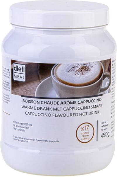 Dieti Hot Cappuccino - 450 gram - Maaltijdvervanger