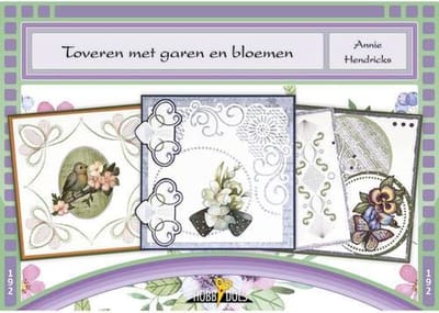 Hobbydols 192 - Toveren met garen en bloemen