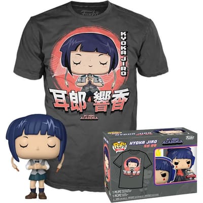 Beeldje Funko POP & T-shirt My Hero Academia Kyoka Jiro Exclusive