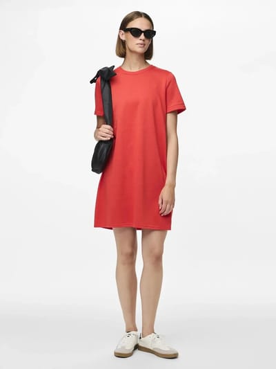 Pieces Sweat Dress - Loungewear Dress - Slaapshirt - Katoenen nachthemd - Blauw / L