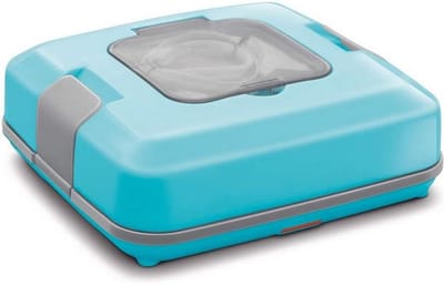 Elektrische Tiffin - Voedseldrager - Eten Meenemen - Roestvrij Staal - 200 ml - Grijsblauw
