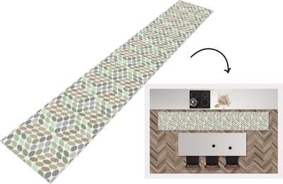 Keukenloper - Loper keuken - Vintage - Stippen - 3D - Patroon - 300x50 cm - Keukenloper vinyl