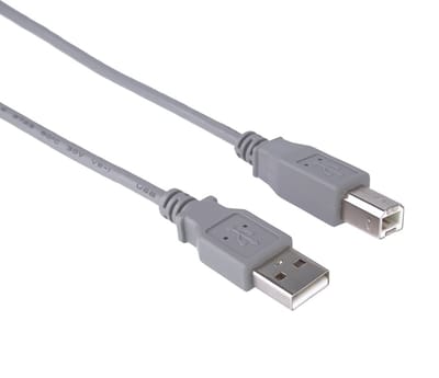 PremiumCord KU2AB3 - USB 2.0-kabel - USB-A naar USB-B - 3 meter - Grijs