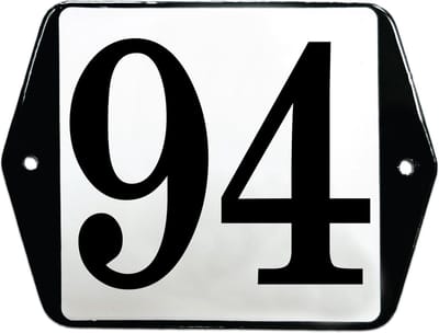 Emaille huisummer model oor - 94
