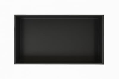 Profielenloods - Inbouwnis Zwart 60 x 30 x 8,5cm - RVS