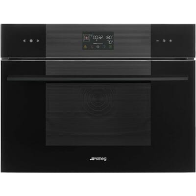 SMEG Steam100 Galileo Oven Oven , Linea, 45 cm, Combi-stoom, Zwart, A++, Vapor Clean