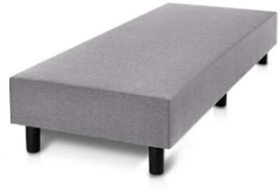Nessa® - 70x190- Boxspring Deluxe Bonell - Antraciet - Geveerde Boxspring