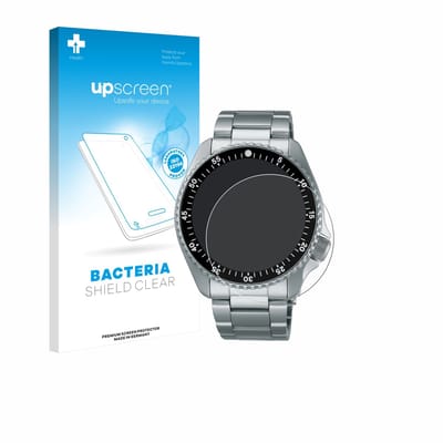 upscreen - Screenprotector voor Seiko 5 Sports SRPM11K1 - Folie Beschermfolie transparant antibacterieel