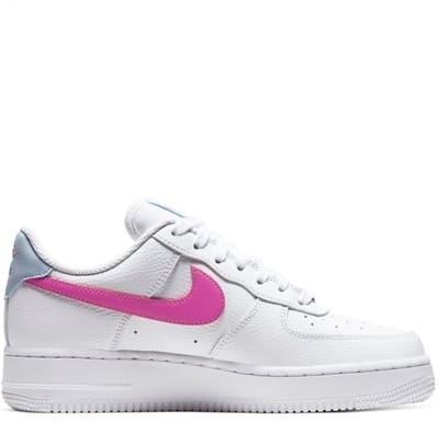 Nike Women's Nike Air Force 1 Low '07 White Fire Pink - Limited Edition - Dames Sneakers - Wit/Roze