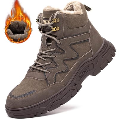 Werkveiligheidslaarzen Heren Veiligheidsschoenen Onverwoestbare Werksneakers Stalen Neus Laarzen Antislip Anti-plet Werkschoenen Heren Laarzen 38