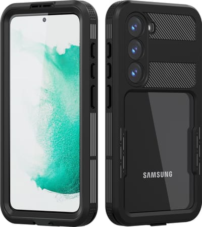 Turtle Shift Volledig waterdicht en stofdicht hoesje Geschikt Voor Samsung Galaxy S23 Plus