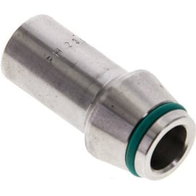 12x2mm RVS Rechte met Lasverbinding 630bar FKM O-ring ISO 8434-1