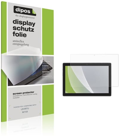 dipos – 2x Matte Beschermfolie geschikt voor LEVIRTU M159 | Krasbestendige & antireflecterende Screenprotector Ultra-Thin