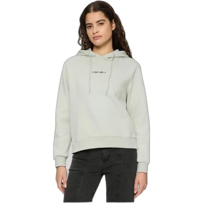 Dames Hoodie Miss Tee I Don't Give A